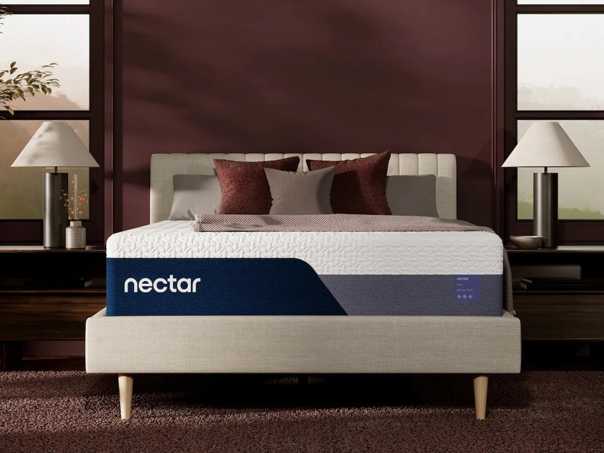 Furniture City Biloxi - Ashley Furniture - Nectar Luxe Memory Foam 5.1 Mattresses - Queen / White - M12731