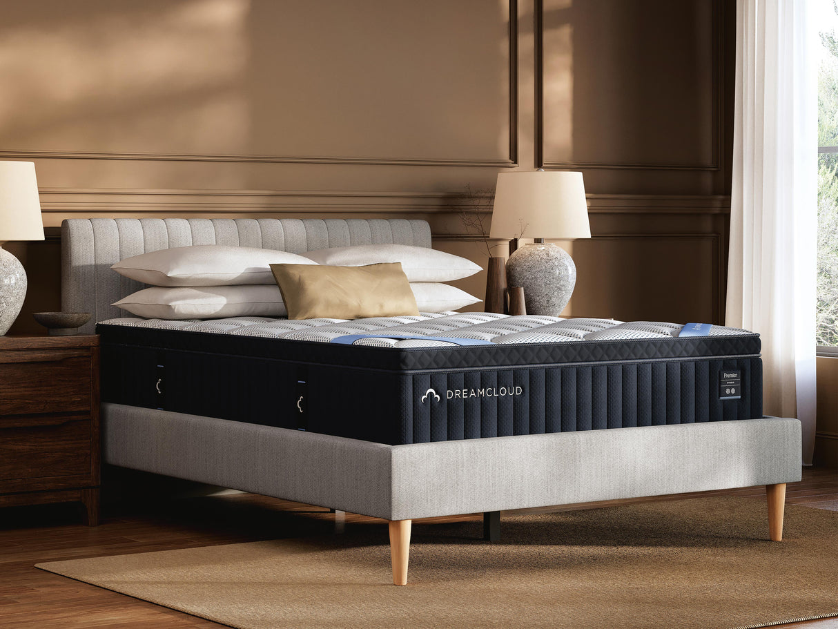 Furniture City Biloxi - Ashley Furniture - DreamCloud Premier Hybrid Mattresses - Queen / White - M13631