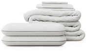 Furniture City Biloxi - Ashley Furniture - RH Mattress Protect Bundle Queen Bedding Bundle - Queen Bedding Bundle - M1B0131