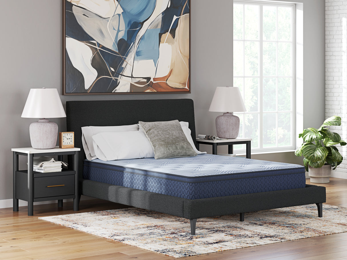 Furniture City Biloxi - Ashley Furniture - Peak 2.0 12 Hybrid Mattresses - Twin / Light Blue - M20311