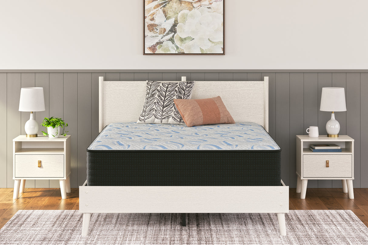 Furniture City Biloxi - Ashley Furniture - Elite Springs Plush Mattresses - Full / Gray/Blue - M40621