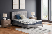 Furniture City Biloxi - Ashley Furniture - 10 Inch Chime Elite 2.0 Mattresses - Queen / White/Blue - M42531