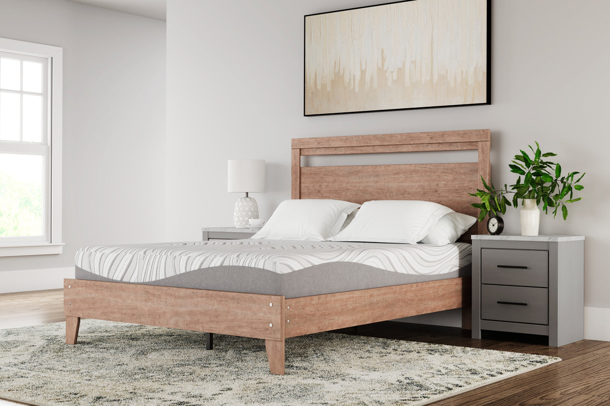 Furniture City Biloxi - Ashley Furniture - 10 Inch Memory Foam Mattresses - Queen / White - M59231