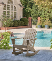 Furniture City Biloxi - Ashley Furniture - Sundown Treasure Outdoor - Rocking Chair / Driftwood - P014-827