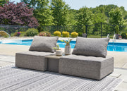 Furniture City Biloxi - Ashley Furniture - Bree Zee Outdoor - 3-Piece Outdoor Sectional / Brown - P160P4