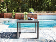 Furniture City Biloxi - Ashley Furniture - Rocky Creek Outdoor - Square Dining Table w/UMB OPT / Gray - PCP326-615