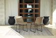 Furniture City Biloxi - Ashley Furniture - Amaris Outdoor - Chair (Set of 2) / Brown/Black - P369-601