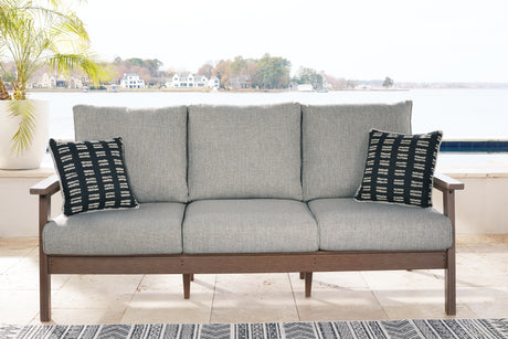 Furniture City Biloxi - Ashley Furniture - Emmeline Outdoor - Adirondack Chair / Brown - P420-898