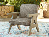 Furniture City Biloxi - Ashley Furniture - Cliff Trails Outdoor - Rocking Lounge Chair / Beige - PCP690-821
