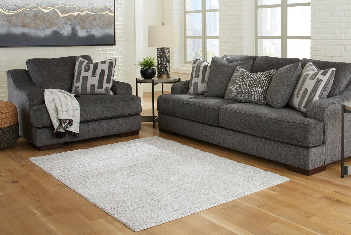 Furniture City Biloxi - Ashley Furniture - Ivygail Rug - 5' x 7' Rug / Gray - R404512