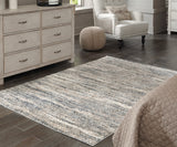 Furniture City Biloxi - Ashley Furniture - Gizela Rug - 7'10" x 10' Rug / Ivory/Beige/Gray - R404861
