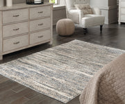 Furniture City Biloxi - Ashley Furniture - Gizela Rug - 7'10" x 10' Rug / Ivory/Beige/Gray - R404861