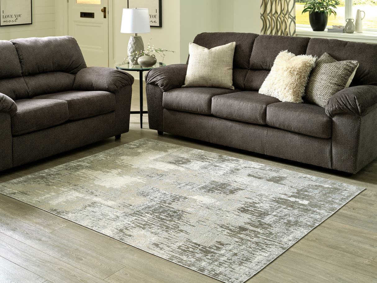 Furniture City Biloxi - Ashley Furniture - Arriston Rug - 5'3" x 7' Washable Rug / Multi - R405562