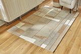Furniture City Biloxi - Ashley Furniture - Abbotton Rug - 8' x 10' Rug / Taupe/Gray/Caramel - R406331