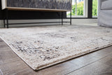 Furniture City Biloxi - Ashley Furniture - Elaning Rug - 8' x 10' Rug / Black/Gray/Cream - R406701