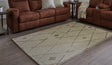 Furniture City Biloxi - Ashley Furniture - Guyford Rug - 8' x 10' Rug / Beige/Brown - R406871