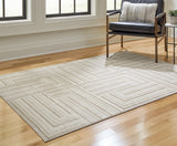Furniture City Biloxi - Ashley Furniture - Darmondard Rug - 8' x 10' Rug / Cream/Taupe - R406941