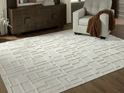 Furniture City Biloxi - Ashley Furniture - Empriss Rug - 7'8" x 10' Area Rug / Ivory - R407621