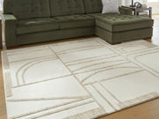 Furniture City Biloxi - Ashley Furniture - Farongrove Rug - 7'10" x 10' Area Rug / Ivory/Beige - R407671