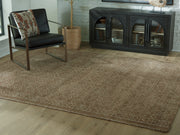 Furniture City Biloxi - Ashley Furniture - Merrittman Rug - 7'8" x 10' Area Rug / Brown/Ivory - R407701