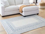 Furniture City Biloxi - Ashley Furniture - Azelhurst Rug - 5' x 7' Area Rug / Blue/Ivory/Gray - R407852