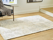 Furniture City Biloxi - Ashley Furniture - Raif Rug - Medium Rug / Gray/White/Cream - R408082