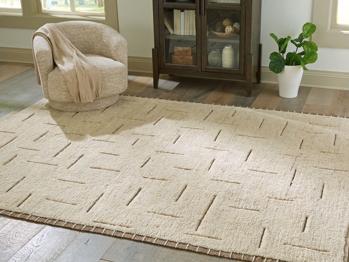 Furniture City Biloxi - Ashley Furniture - Clayman Rug - Large Rug - R408341