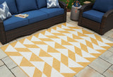 Furniture City Biloxi - Ashley Furniture - Thomley Rug - 5' x 7' Rug / Ivory/Yellow - R900062