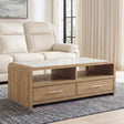 Furniture City Biloxi - Ashley Furniture - Dovander Coffee Table - Rectangular Cocktail Table - T1121-1
