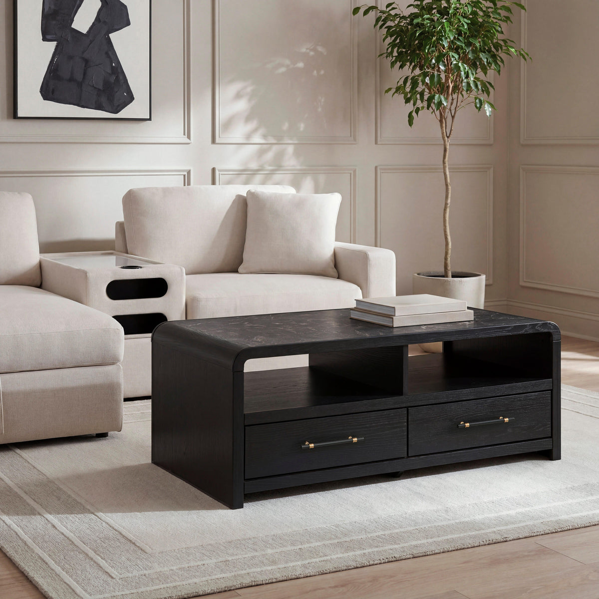 Furniture City Biloxi - Ashley Furniture - Clanden Coffee Table - Rectangular Cocktail Table - T1540-1