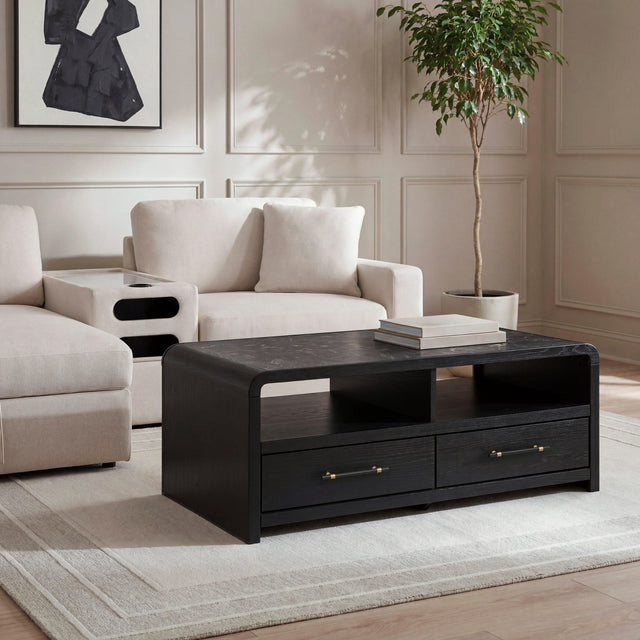 Furniture City Biloxi - Ashley Furniture - Clanden Coffee Table - Rectangular Cocktail Table - T1540-1