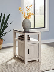 Furniture City Biloxi - Ashley Furniture - Fendenmore Chairside End Table - Chair Side End Table / Brown Gray/Antique White - T190-217
