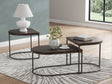 Furniture City Biloxi - Ashley Furniture - Vanmore Table (Set of 3) - Occasional Table Set (3/CN) / Dark Brown - T199-13