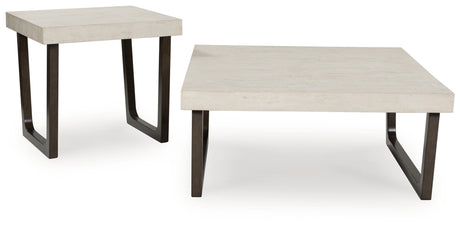 Furniture City Biloxi - Ashley Furniture - Westenfort Table (Set of 2) - Occasional Table Set (Set of 2) / Espresso/Gray - T202-12