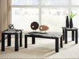 Furniture City Biloxi - Ashley Furniture - Jazmore Table (Set of 3) - Occasional Table Set (3/CN) / Dark Brown - T255-13