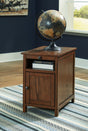 Furniture City Biloxi - Ashley Furniture - Treytown Chairside End Table - Chair Side End Table / Black - T300-617