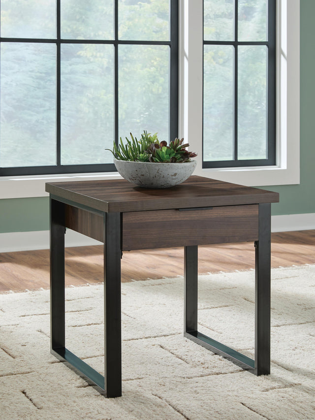 Furniture City Biloxi - Ashley Furniture - Wickman Falls End Table - Square End Table - T318-2