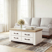 Furniture City Biloxi - Ashley Furniture - Savonport Coffee Table - Rectangular Cocktail Table - T4615-1
