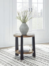 Furniture City Biloxi - Ashley Furniture - Ridgester End Table - Round End Table - T518-6