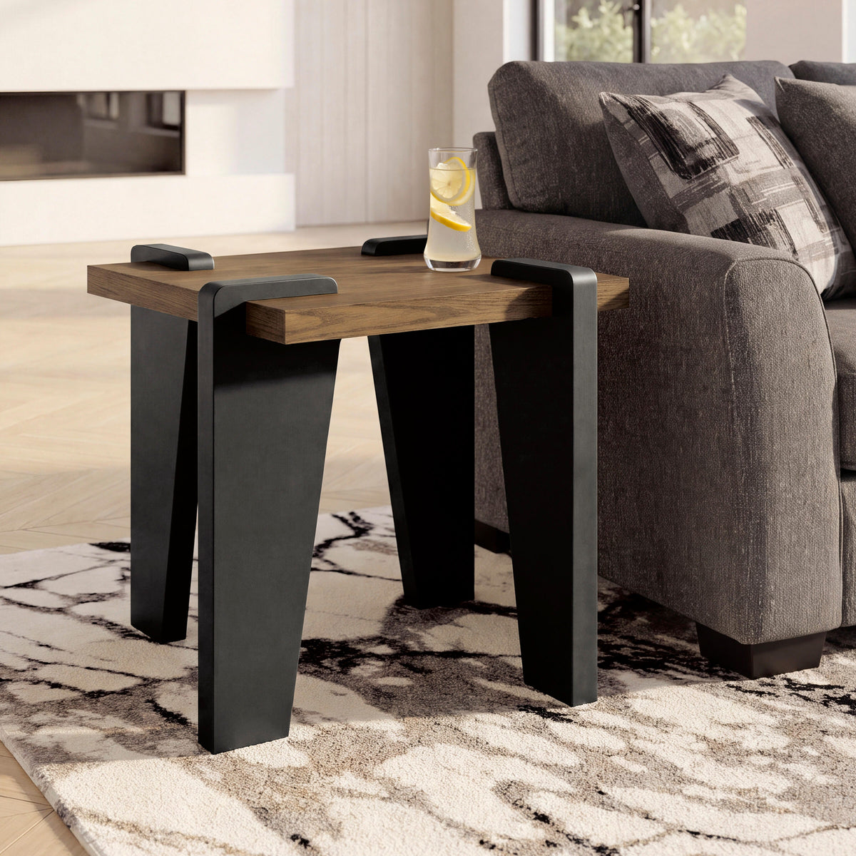 Furniture City Biloxi - Ashley Furniture - Weathermore End Table - Square End Table - T531-2