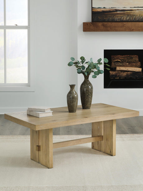 Furniture City Biloxi - Ashley Furniture - Crendlin Coffee Table - Rectangular Cocktail Table - T537-1