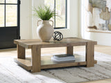 Furniture City Biloxi - Ashley Furniture - Flangren Coffee Table - Rectangular Cocktail Table - T553-1