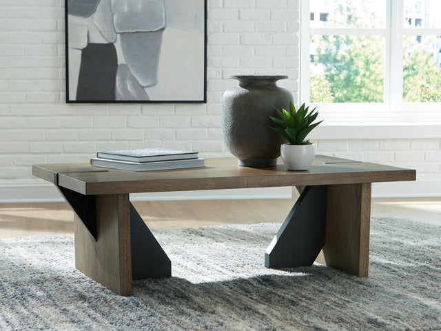 Furniture City Biloxi - Ashley Furniture - Kandinew Coffee Table - Rectangular Cocktail Table - T554-1