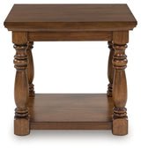 Furniture City Biloxi - Ashley Furniture - Sturlayne End Table - Rectangular End Table / Brown - T609-3