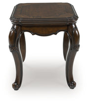 Furniture City Biloxi - Ashley Furniture - Maylee End Table - Rectangular End Table / Dark Brown - T617-3