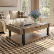 Furniture City Biloxi - Ashley Furniture - Jorannti Lift-Top Coffee Table - Rect Lift Top Cocktail Table - T631-9