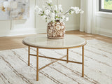 Furniture City Biloxi - Ashley Furniture - Alben Coffee Table - Round Cocktail Table - T643-8
