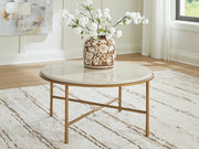 Furniture City Biloxi - Ashley Furniture - Alben Coffee Table - Round Cocktail Table - T643-8