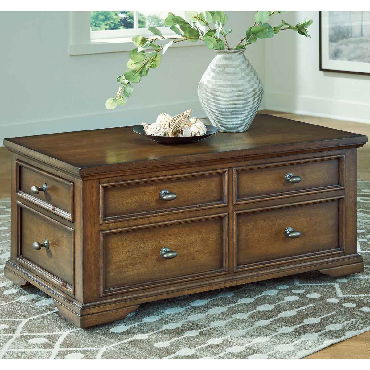 Furniture City Biloxi - Ashley Furniture - Channley Lift-Top Coffee Table - Lift Top Cocktail Table - T649-20