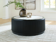Furniture City Biloxi - Ashley Furniture - Grayman Coffee Table - Round Cocktail Table - T650-8